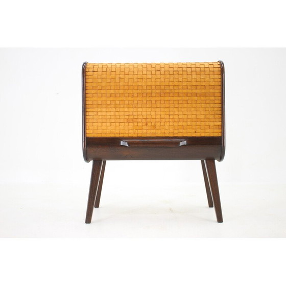 Image 1 of Vintage wooden bar cabinet, Czechoslovakia 1950