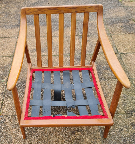 Image 1 of Scandinavian Teak Armchair, 1960s