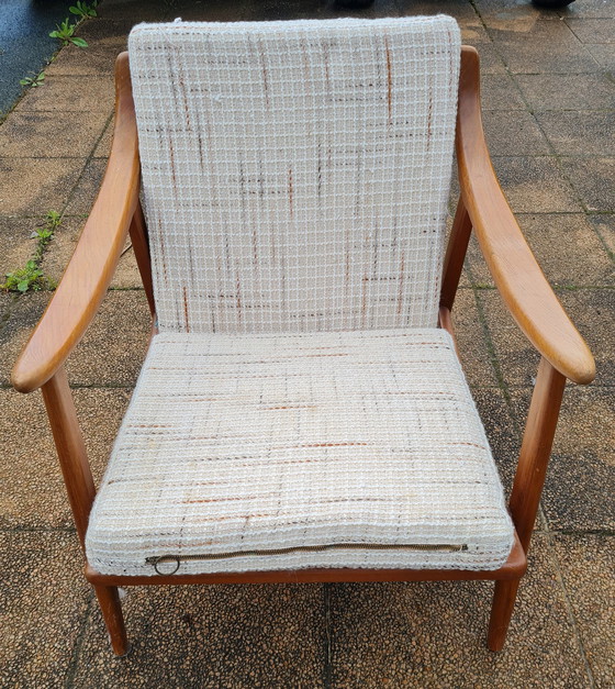 Image 1 of Fauteuil Scandinave En Teck, Années 1960