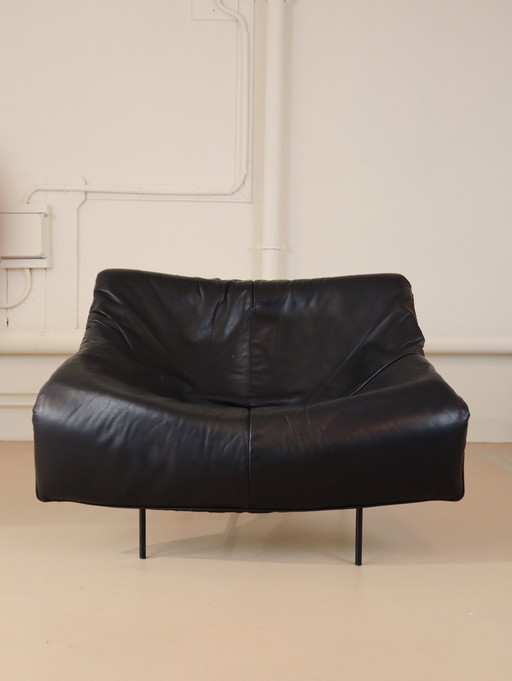 Montis Butterfly Chair Black Leather