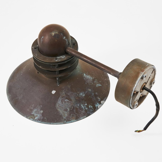 Image 1 of Pair Of Copper "Nyhavn" Outdoor Wall Lamp By Louis Poulsen