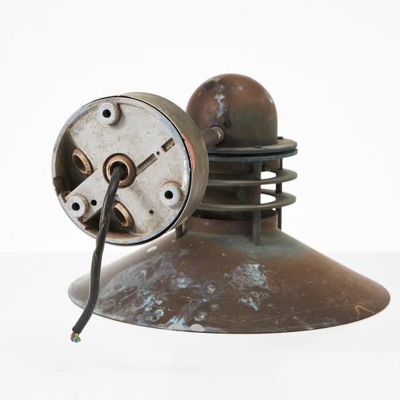 Image 1 of Pair Of Copper "Nyhavn" Outdoor Wall Lamp By Louis Poulsen