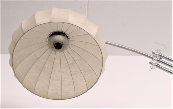 Image 1 of Hustadt arc lamp with marble base