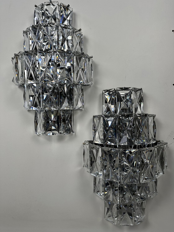 Image 1 of 2x Vintage Kinkeldey wall lamps
