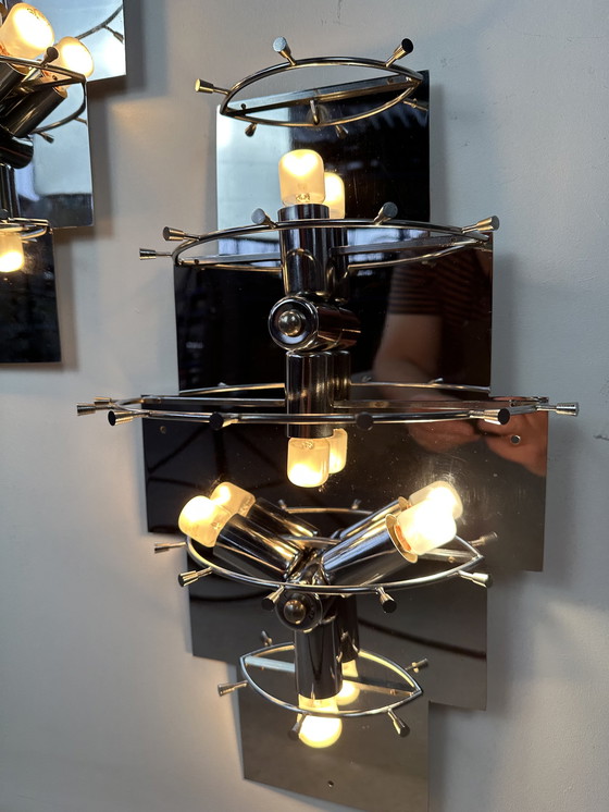 Image 1 of 2x Vintage Kinkeldey wall lamps