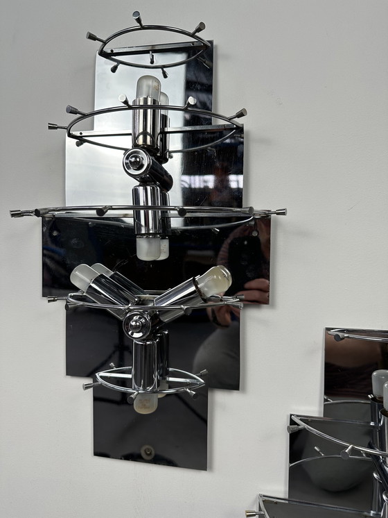 Image 1 of 2x Vintage Kinkeldey wall lamps