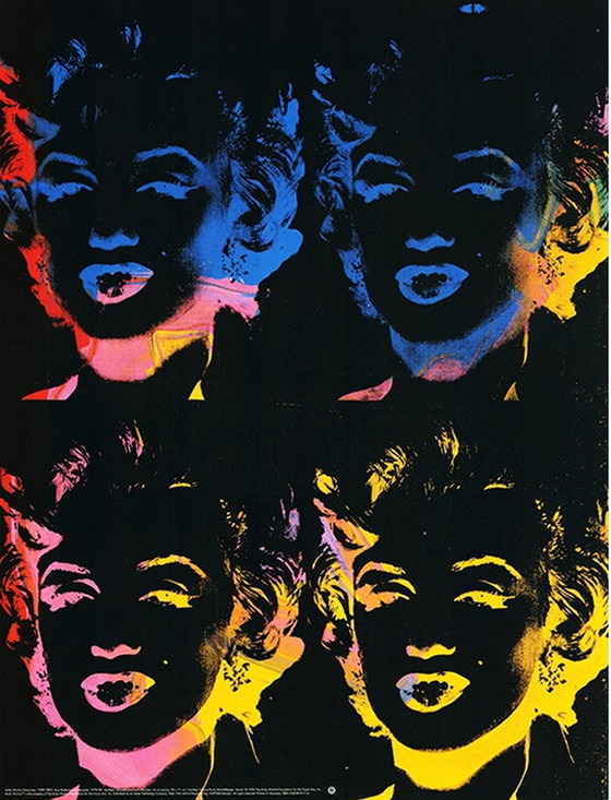 Image 1 of Andy Warhol --Four Marilyns