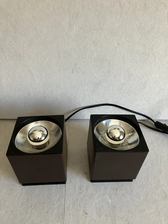 Image 1 of Philips Ncs 109/130 Table Lamps, Wall Or Ceiling Lamps Set Of 2