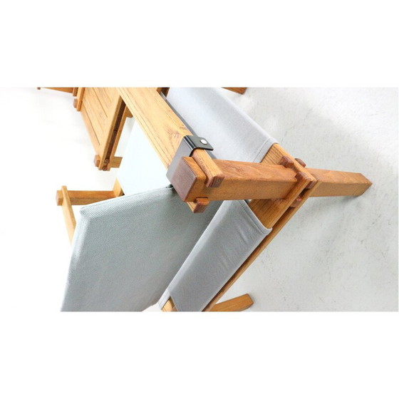 Image 1 of Vintage solid oak wood living room set by Gerd Lange, 1965