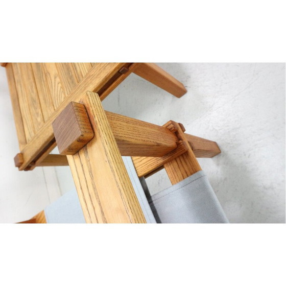 Image 1 of Vintage solid oak wood living room set by Gerd Lange, 1965