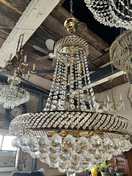 Image 1 of Vintage Swarovski Crystal Chandelier