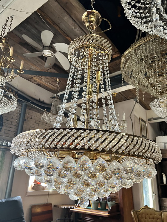 Image 1 of Lustre vintage en cristal Swarovski