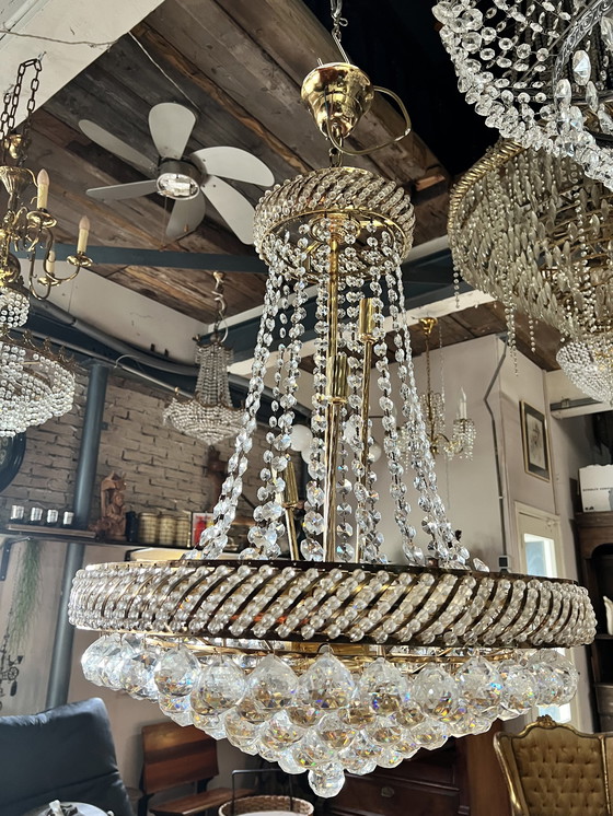 Image 1 of Lustre vintage en cristal Swarovski