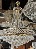 Lustre vintage en cristal Swarovski