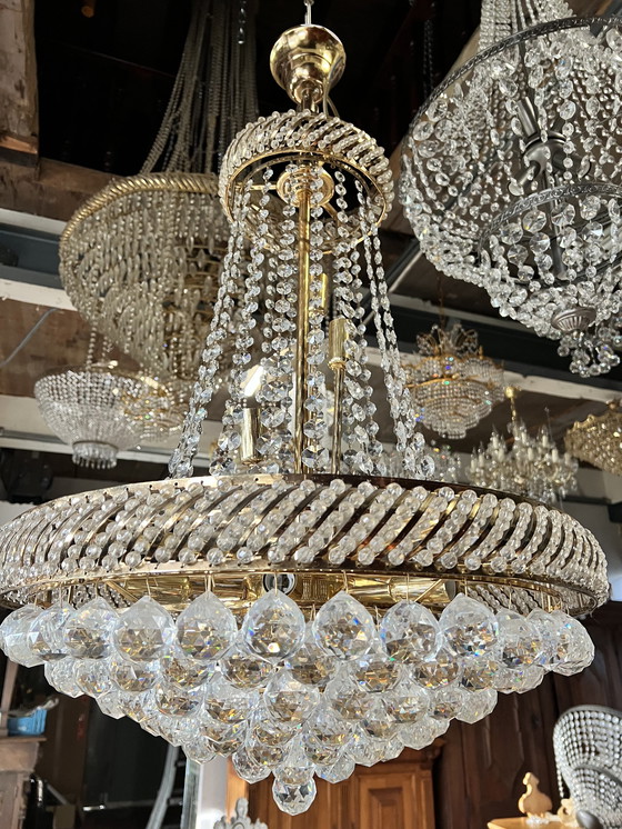 Image 1 of Lustre vintage en cristal Swarovski