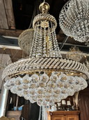 Lustre vintage en cristal Swarovski