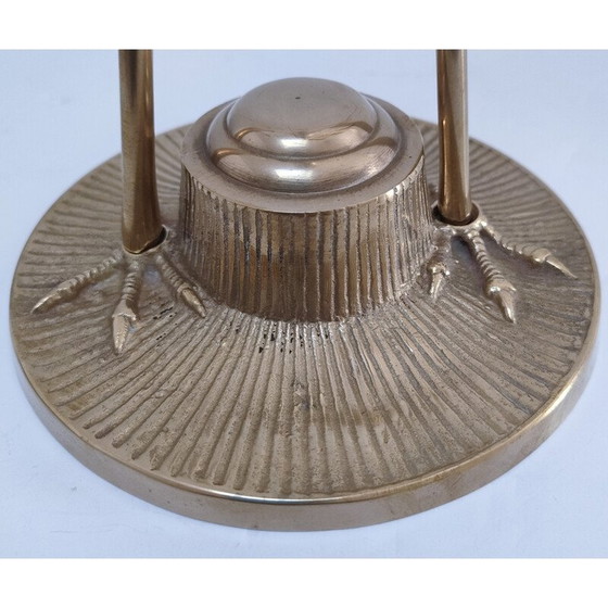 Image 1 of Pair of stilt-walkers in solid brass, 1980