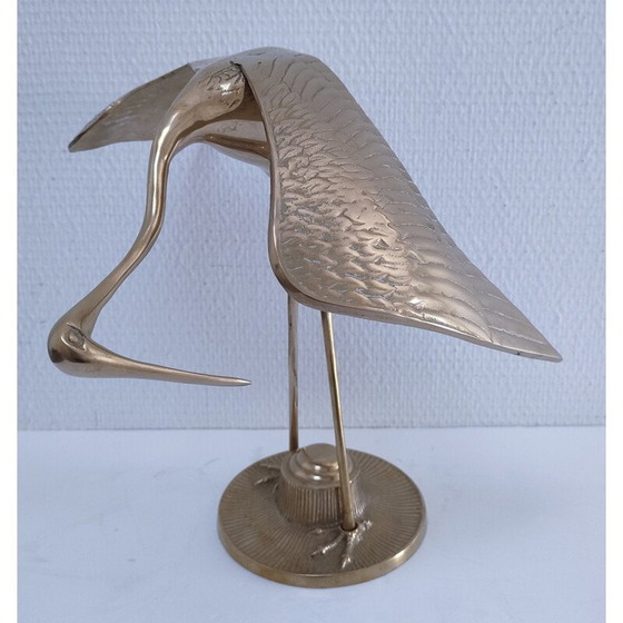 Image 1 of Pair of stilt-walkers in solid brass, 1980