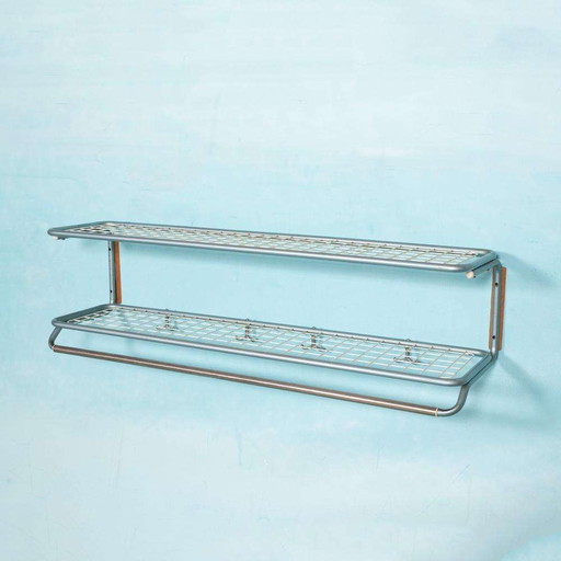 Appendiabiti vintage di design svedese, appendiabiti minimalista anni '70