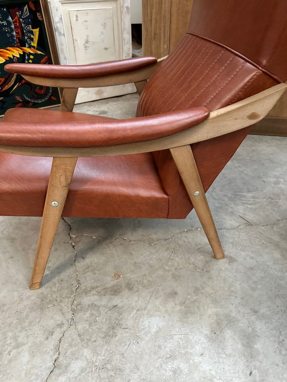 Image 1 of Pair Of 60's Armchairs