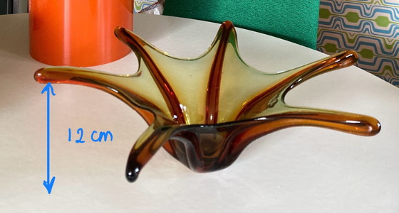 Image 1 of Fruttiera in vetro di Murano vintage del 1960