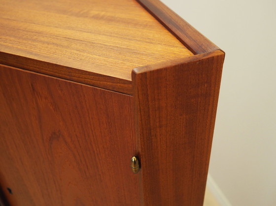 Image 1 of Teak Corner Cabinet, Danish Design, 1970S, Production: Denmark