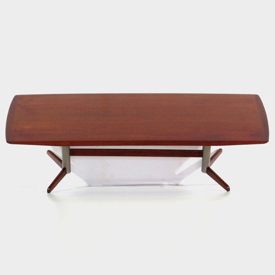 Image 1 of Table basse vintage en teck par Topform