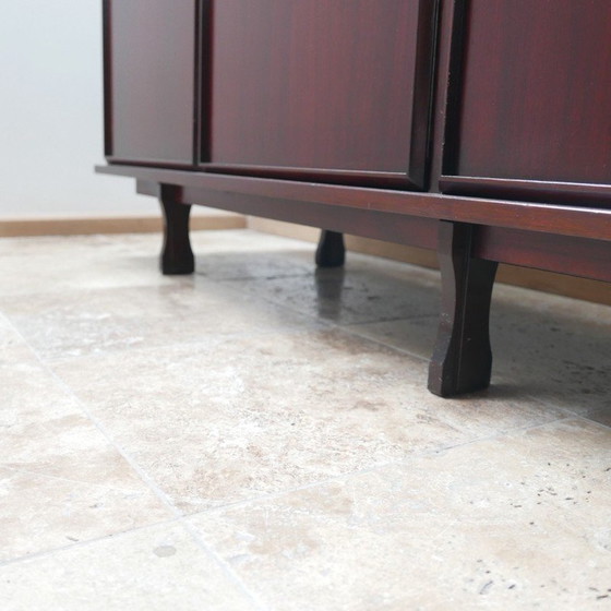 Image 1 of Vintage rosewood veneer sideboard by Giovanni Ausenda for Stilwood, Italy 1960