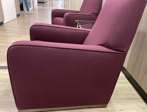 2X B&B Italia Maxalto Imperatuur Armchairs