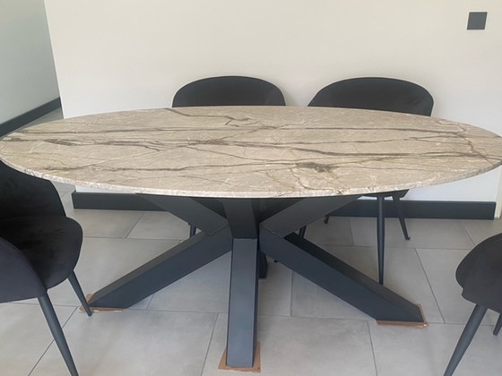 Image 1 of Tavolo in marmo d&#39;epoca