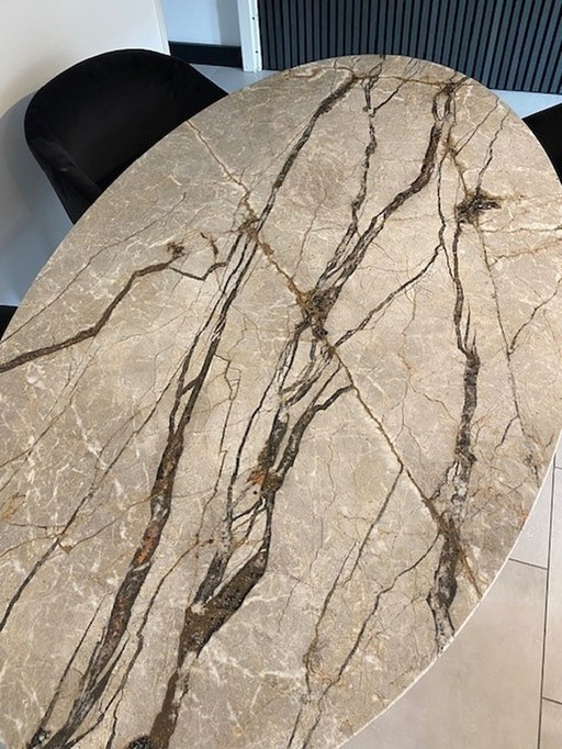 Vintage marble table