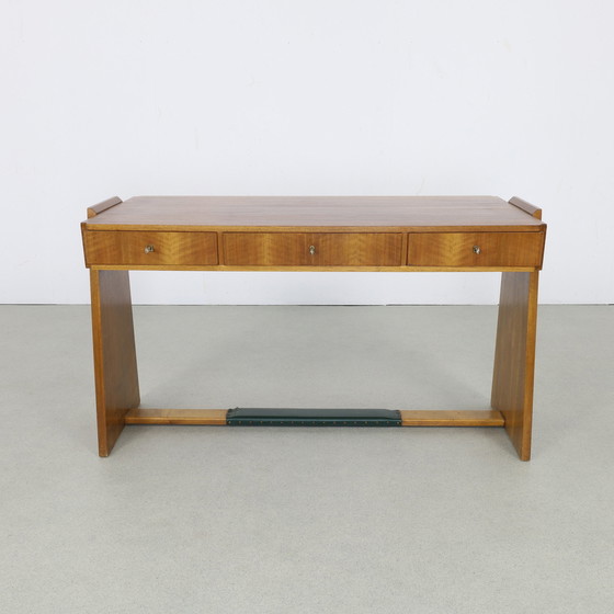 Image 1 of Walnut Desk with drawers, 1960s