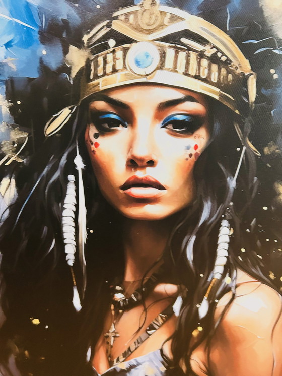 Image 1 of Giclee Chroma - Golden Sioux