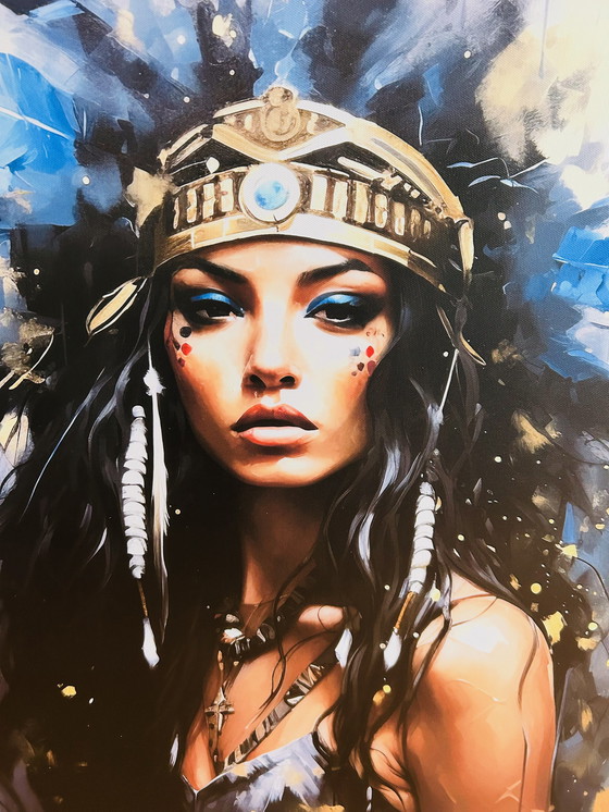 Image 1 of Giclee Chroma - Golden Sioux