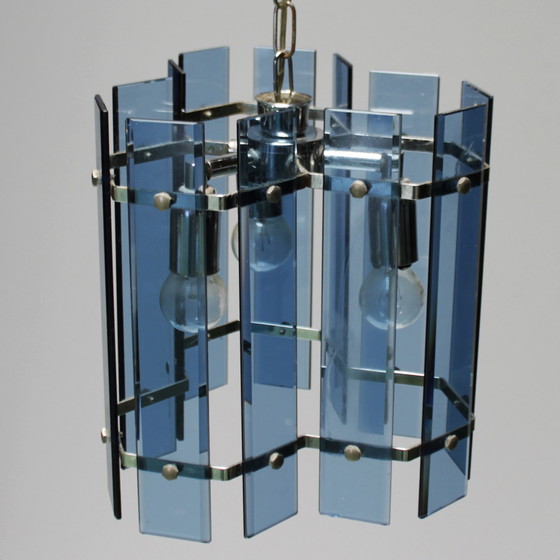 Image 1 of Glass chandelier