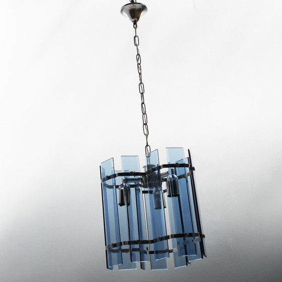 Image 1 of Glass chandelier