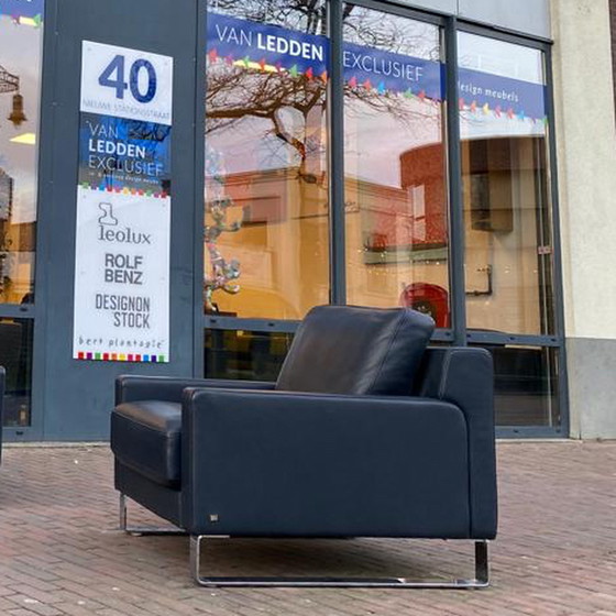 Image 1 of Rolf benz armchair blue leather