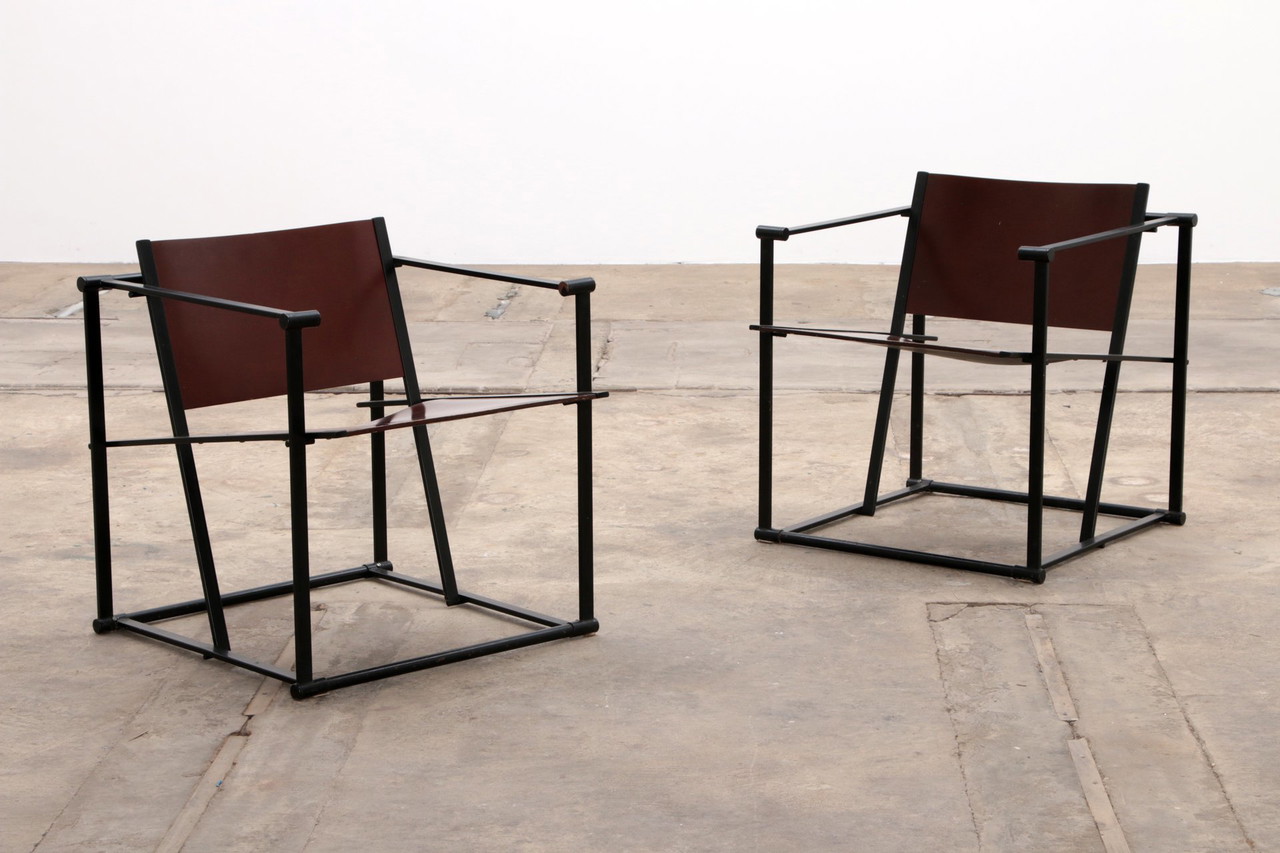 2x Pastoe FM60 chaise de Radboud van Beekum