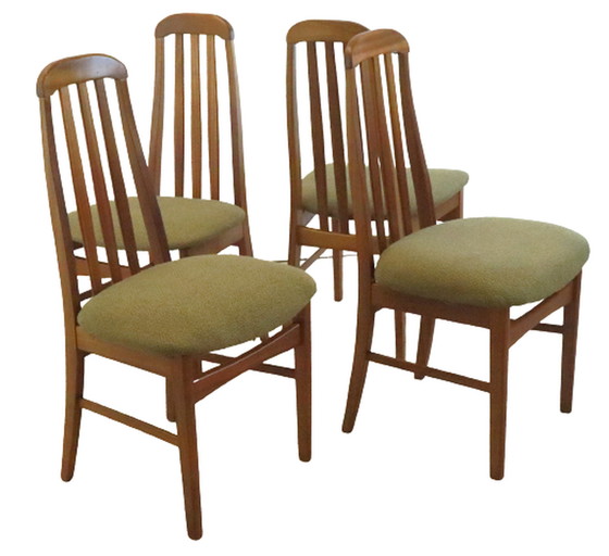 Image 1 of 4x Jentique 'Langsett' chair vintage