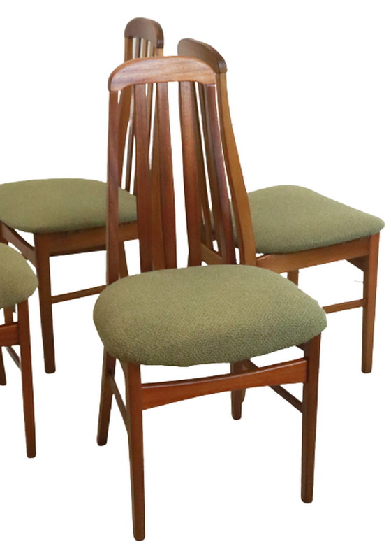 Image 1 of 4x Jentique 'Langsett' chair vintage