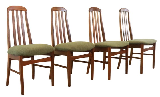 Image 1 of 4x Jentique 'Langsett' chair vintage