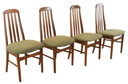 4x Jentique 'Langsett' chair vintage