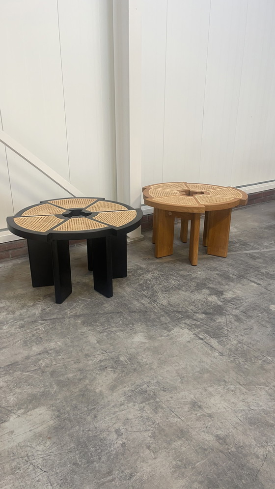 Image 1 of Coffee table round black