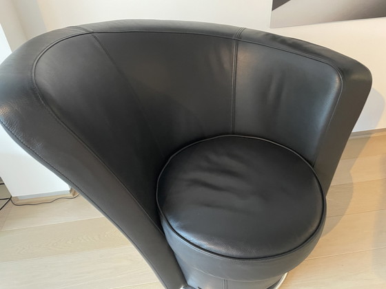 Image 1 of 2x Bretz swivel armchair