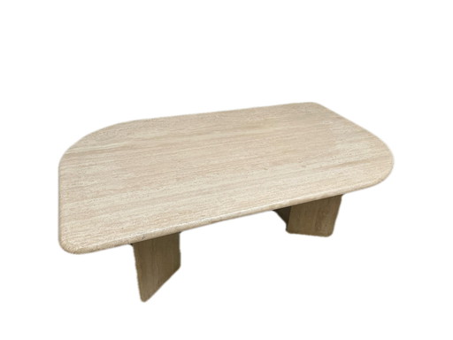 Italian Travertine coffee table