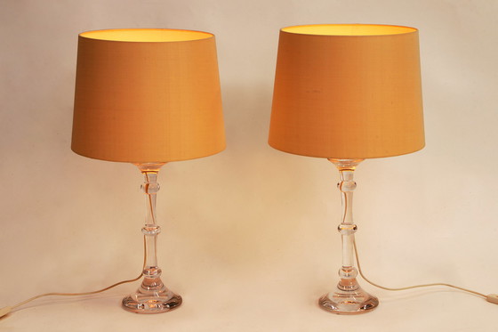 Image 1 of Mouth-blown designer lamp set by Ingo Maurer, 1960