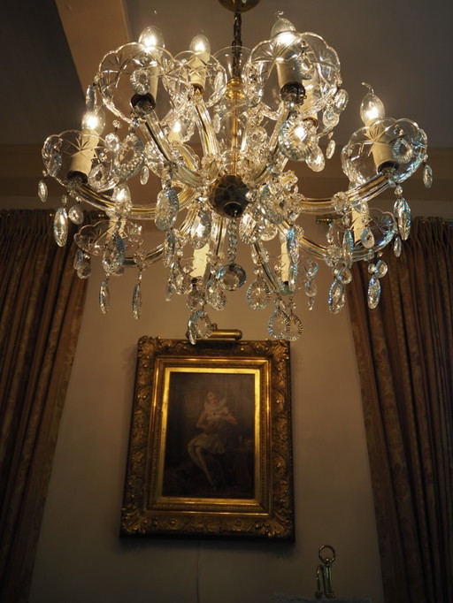 Vintage Maria Theresia chandelier