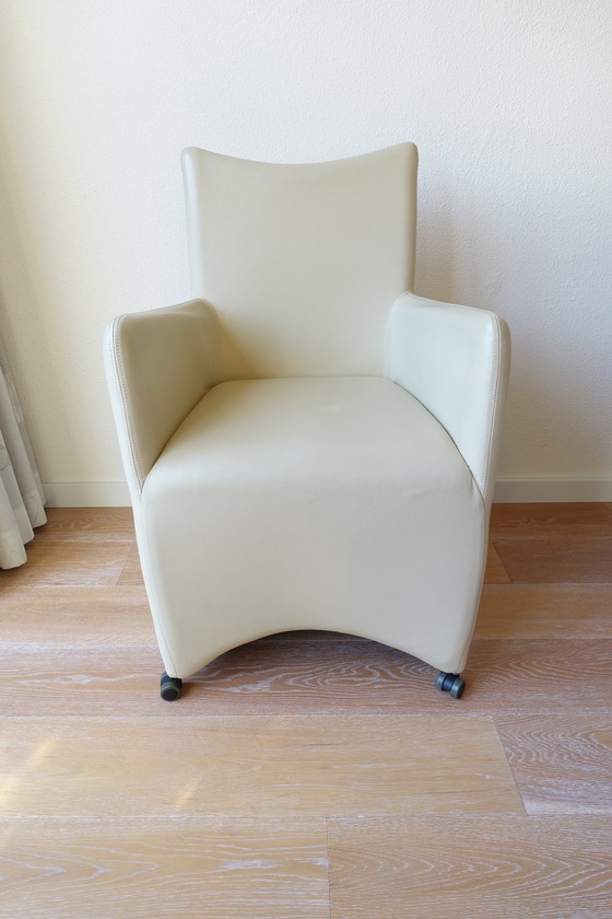 Image 1 of 4 poltrone in pelle Jess