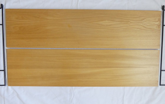 Image 1 of Bookcase wall shelf beech string similar