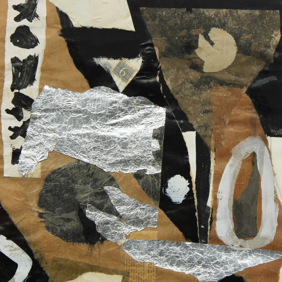 Image 1 of Ernst Vijlbrief, "Special Delivery" 1960, collage/mixed media